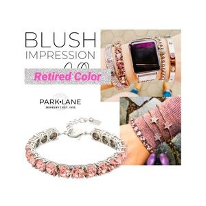 Tennis Bracelet in Blush